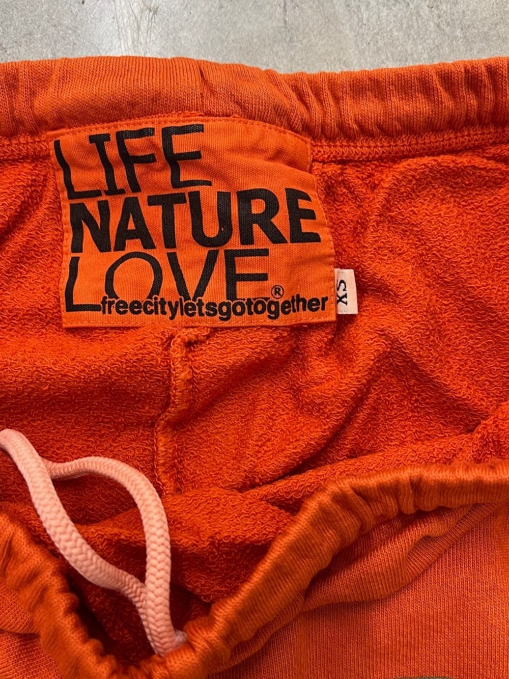 NWT Free City Sweatpants Orange Machine - Picture 5 of 6